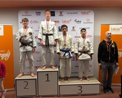 Silber beim internationalen Turnier in Luxemburg