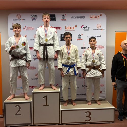 Silber beim internationalen Turnier in Luxemburg
